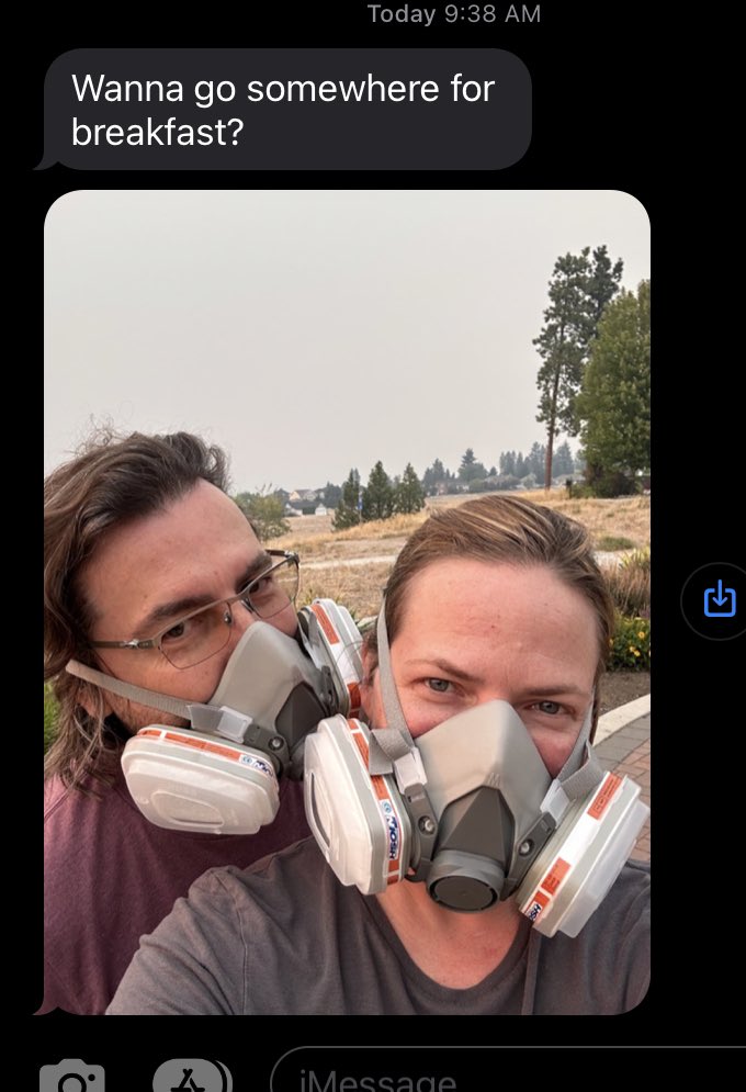KeepOffProd's tweet photo. Seemed like a good idea at the time. #forestfires https://t.co/sFRWYInVNn