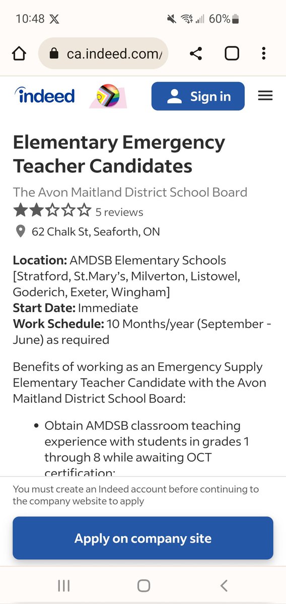 Teachers__Unite's tweet photo. It's not very inspiring to see various school boards already advertising for emergency supply teachers. My prediction is that this year will see a record number of no fills. #onted https://t.co/yacETYxd1g