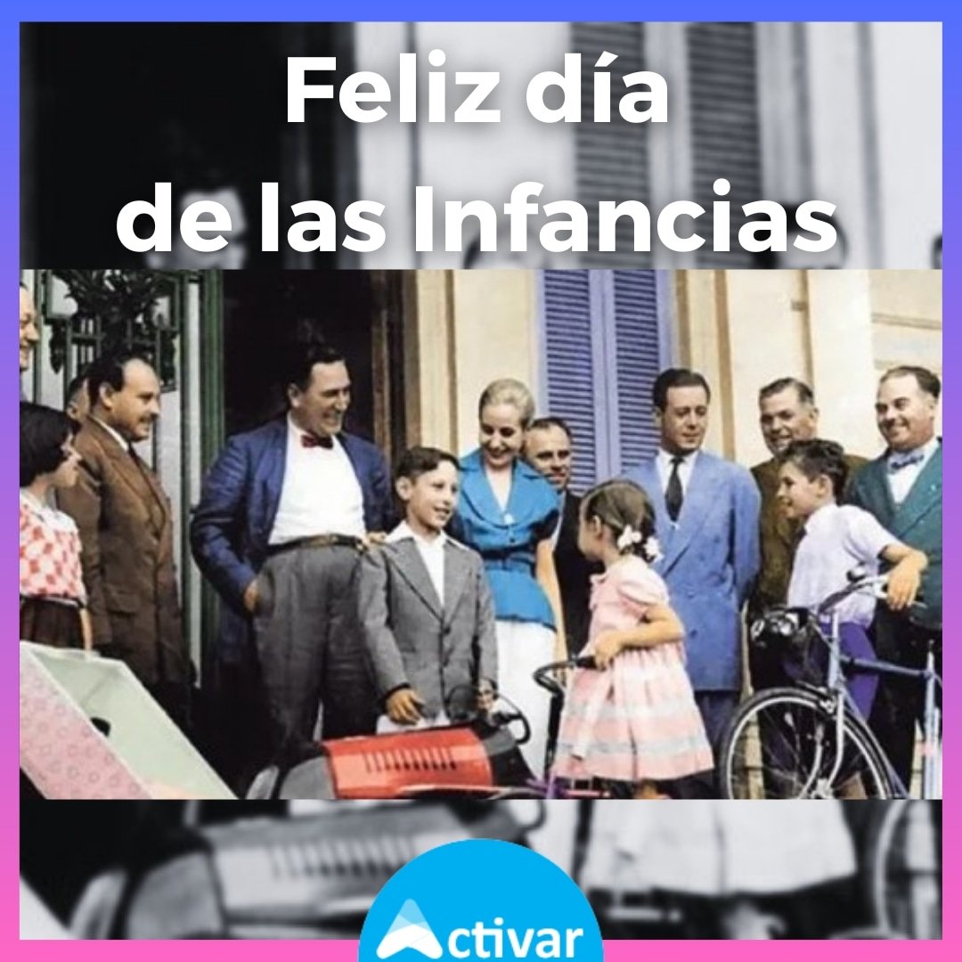 CentroActivar's tweet photo. 🥰 FELIZ DIA DE LAS INFANCIAS

Por una niñez libre, feliz, llena de amor y con Derechos ❤️

#DiaDeLasInfancias 
#activar #Varela #berazategui #quilmes https://t.co/Z65PILvcA0