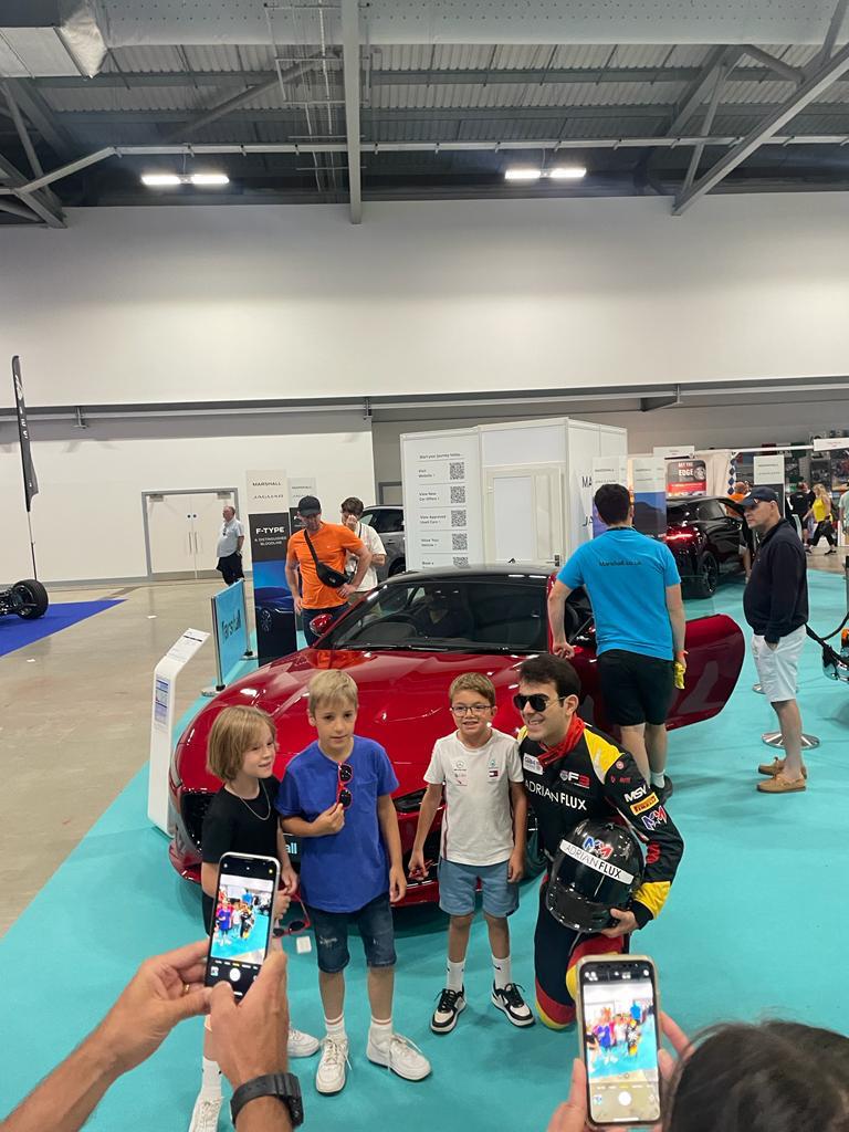 MaxMarzorati's tweet photo. It was really great to support my friends @MarshallMotorGp today @UKmotorshow smiles all round @BenSupport4Auto @adrianflux
#MAX81 #RiseAbove #BritishMotorShow https://t.co/M1VLtmVtZk