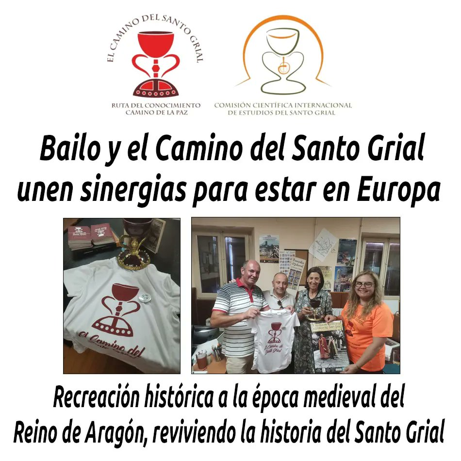 hosteleriaenvlc's tweet photo. BAILO Y EL CAMINO DEL SANTO GRIAL UNEN SINERGIAS PARA ESTAR EN EUROPA

https://t.co/fFOi8crGFI

@caminodelsantog @mcatedralvlc @acurba #Bailo #Acurba #CaminoDelSantoGrial #ItinerarioCulturalEuropeo #SantoGrial #HosteleriaEnValencia #RutaDelGrial #DraAnaMafeGarcia #TurismoBailo https://t.co/YnGGS1quAr