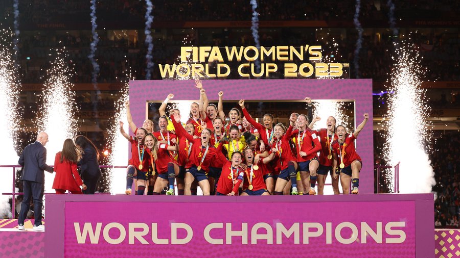 Kadınlar Dünya Kupası'nda şampiyon İspanya sportrendy.blogspot.com/2023/08/ispany… 
#FIFAWWC #BeyondGreatness #ESP #ENG