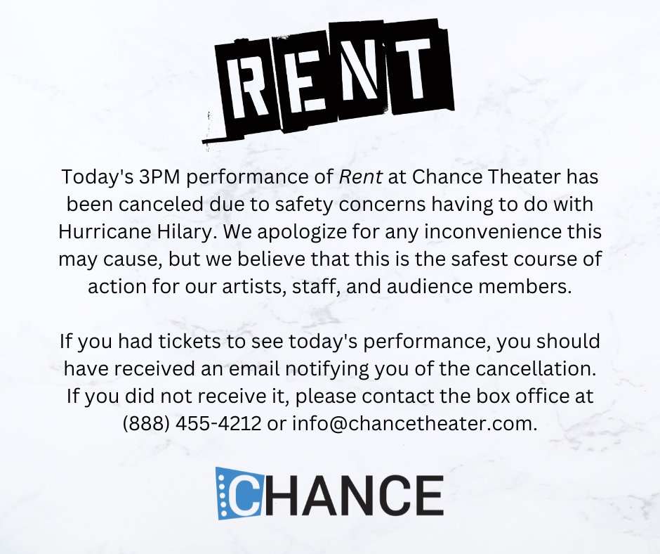 Chance Theater tweet media