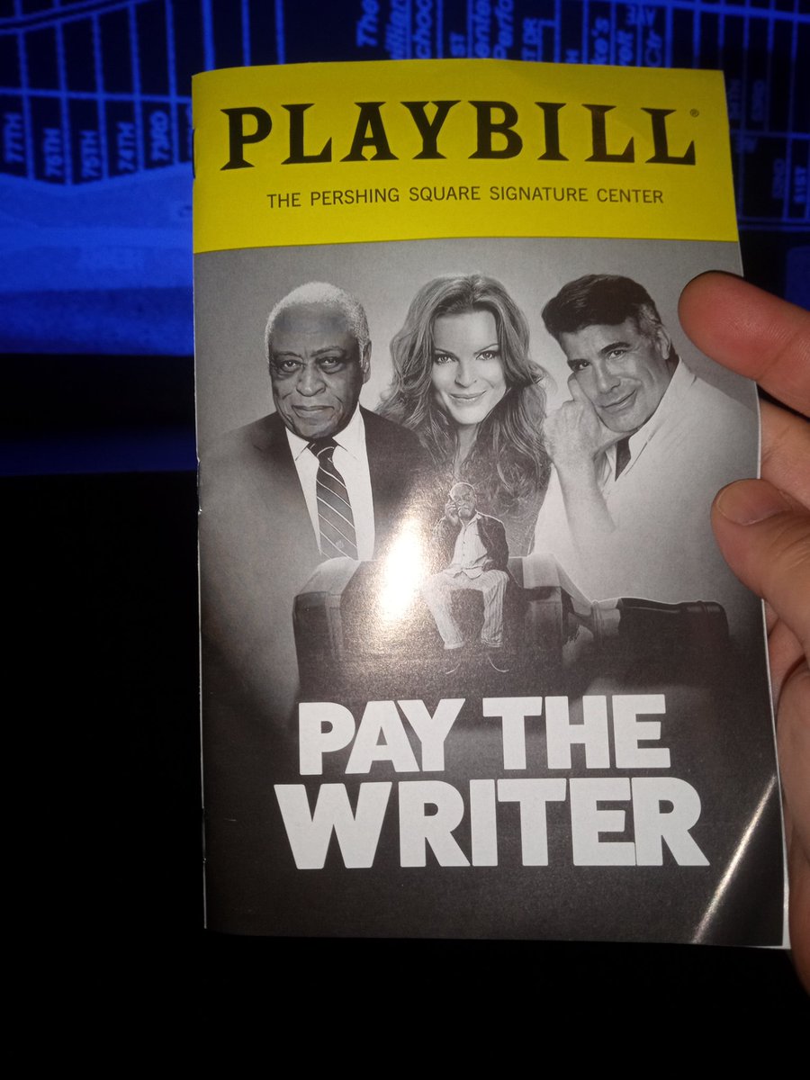 ValentineC1979's tweet photo. Front row! @PayWriterPlay can't wait! https://t.co/rFrSobfGIp
