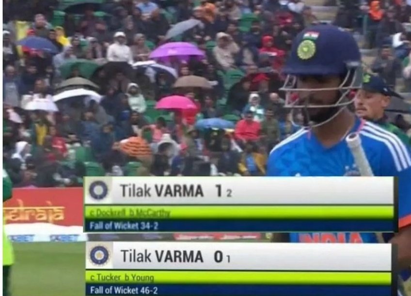 Sachin_Gandhi7's tweet image. Nobody talks about Tilak Verma&apos;s two consecutive failures, while Sanju Samson&apos;s failure of a match goes against him on Twitter. Do the rules apply only to Sanju Samson.
#SanjuSamson #TilakVarma