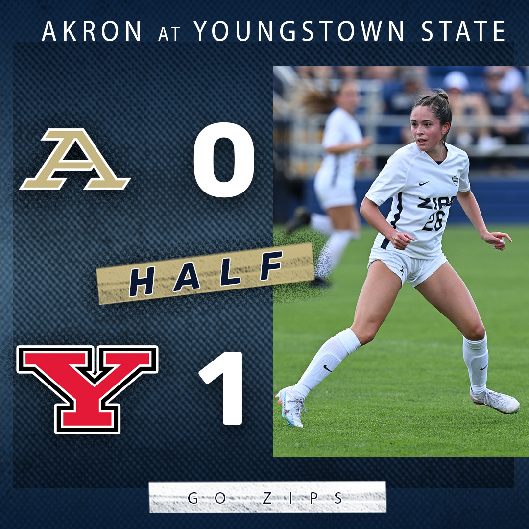 ZipsWSOC's tweet photo. HALFTIME

@ZipsWSOC has outshot Youngstown State, 4-3, including 3-2 shots on goal

#GoZips | @ZipsWSOC 🦘 

💻 Live Stats - https://t.co/7h2ZISl3Bc 
📺 Live Video - https://t.co/dPLVwfKhVA https://t.co/6rjQx8by0C