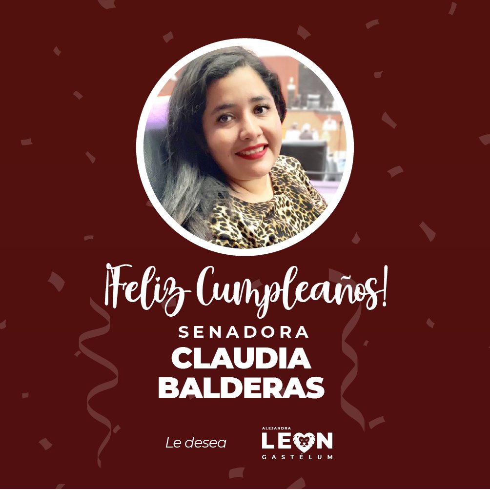 carmenleon76's tweet photo. ¡Feliz Cumpleaños! Senadora @ClauBalderasMX🥳🥳🥳 https://t.co/OoiK1RePaD