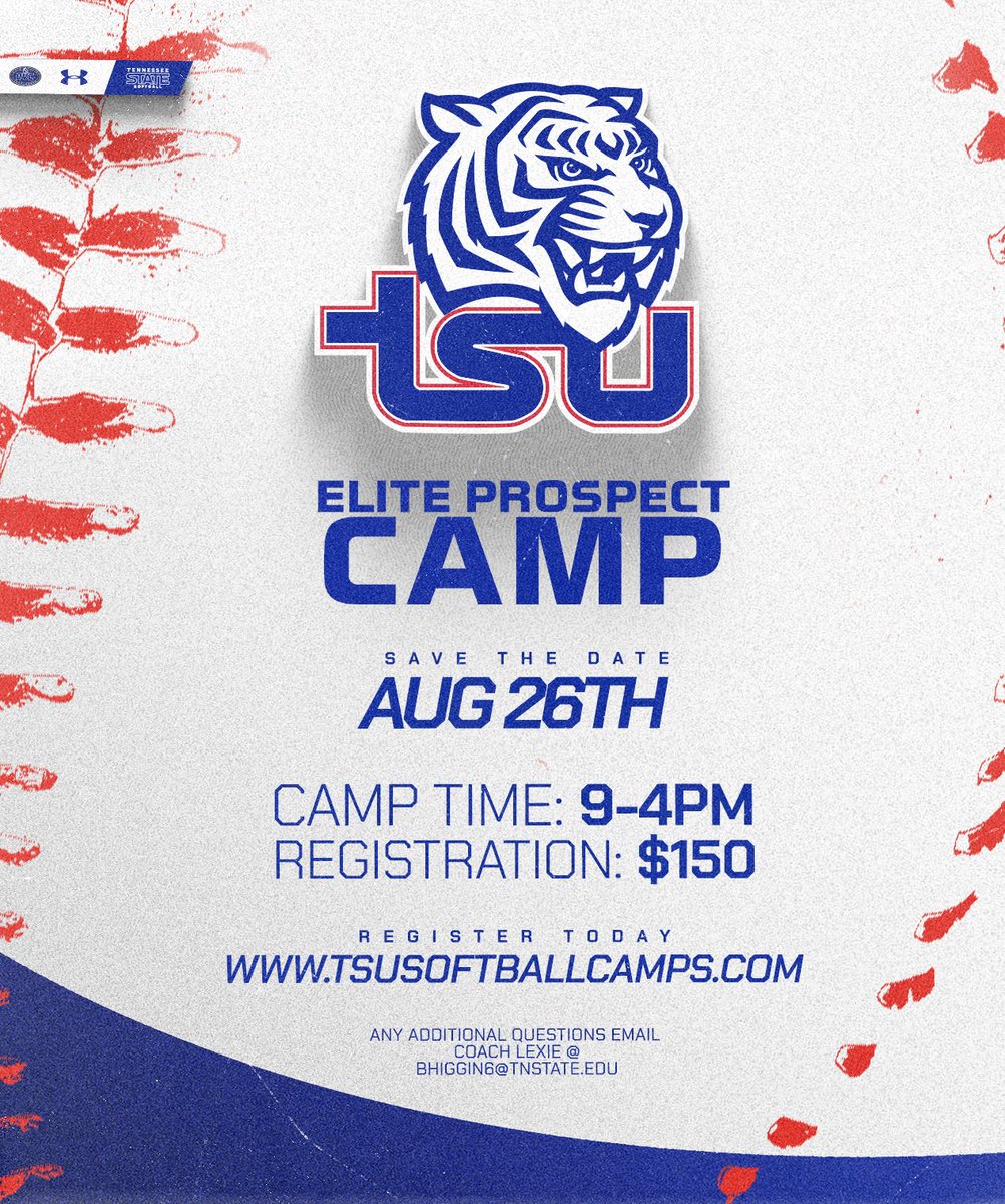 T -Minus 6 Days 👀 

tsusoftballcamps.com

#Stateofmind #AllInItTogether #Buildingtherightway #Ohana