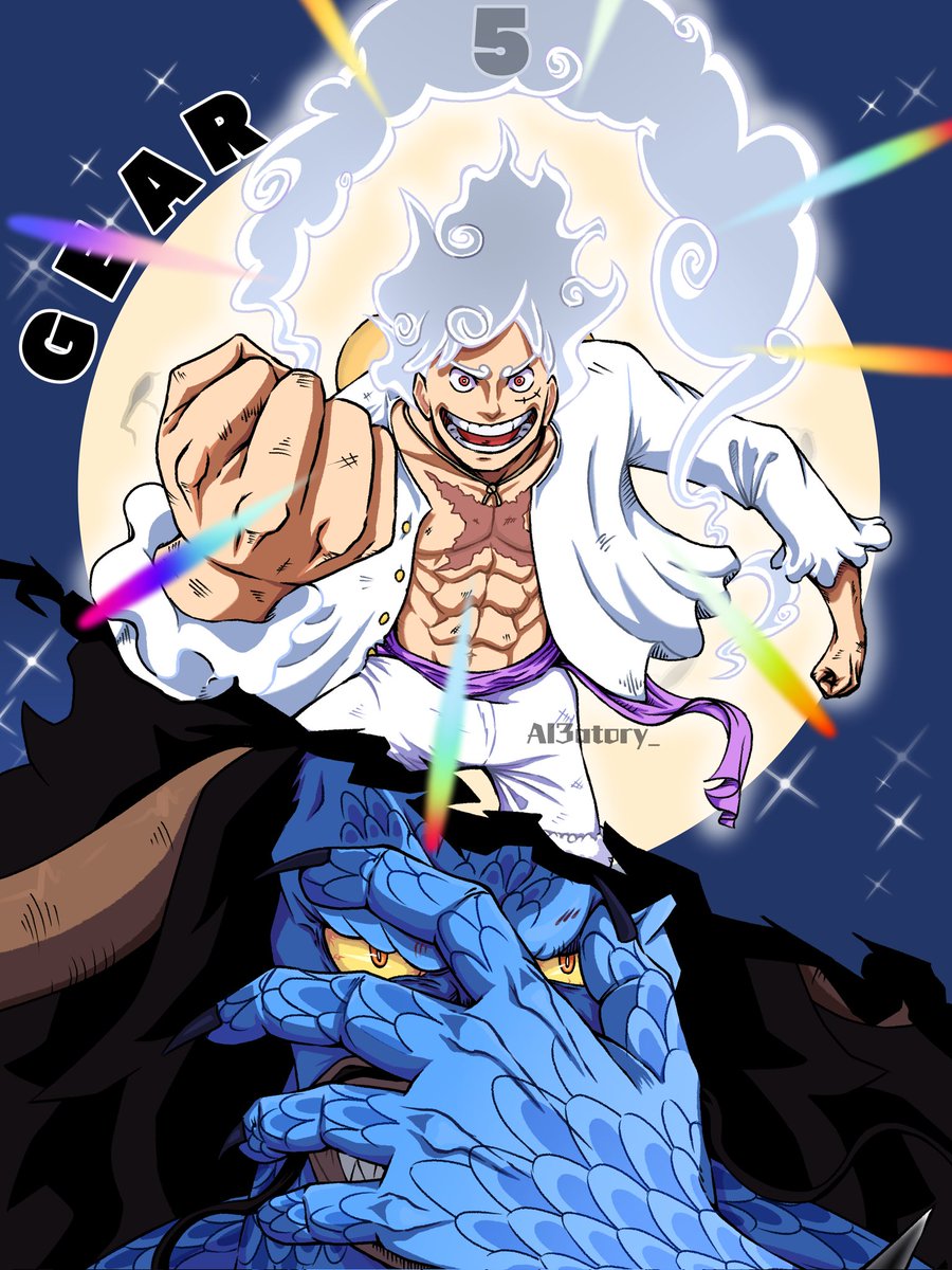 Al3atory_'s tweet photo. Just a fanart of my favorite anime :)

#GEAR5 #ONEPIECE1072 #fanart https://t.co/RWAoeF4Hoj