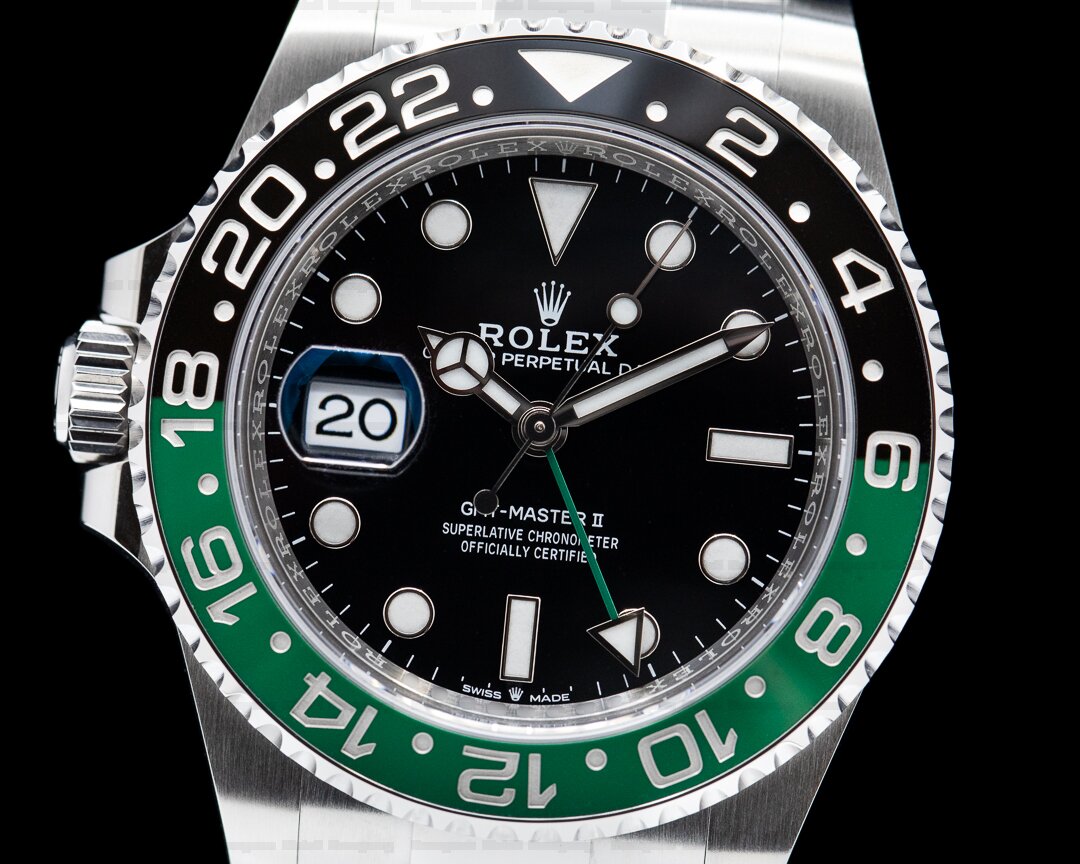 EuropeanWatchCo's tweet photo. Rolex Left-Handed GMT Master II 126720VTNR "SPRITE" UNWORN 2023. https://t.co/5XJRASINRi
#Rolex
#LeftHandedGMT
#Horology
#Rolex126720VTNR https://t.co/mukWdIdpdC