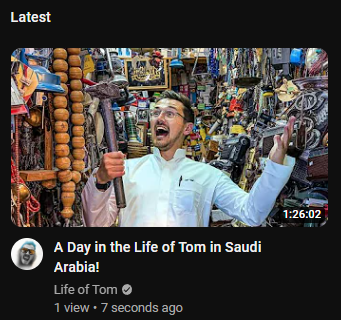 Mr_D_Hall's tweet photo. @Syndicate Came in from work on a SUNDAY not expecting a vlog let alone a hour and 26 mins. Time to chill I guess! https://t.co/J5JxGTn5FP