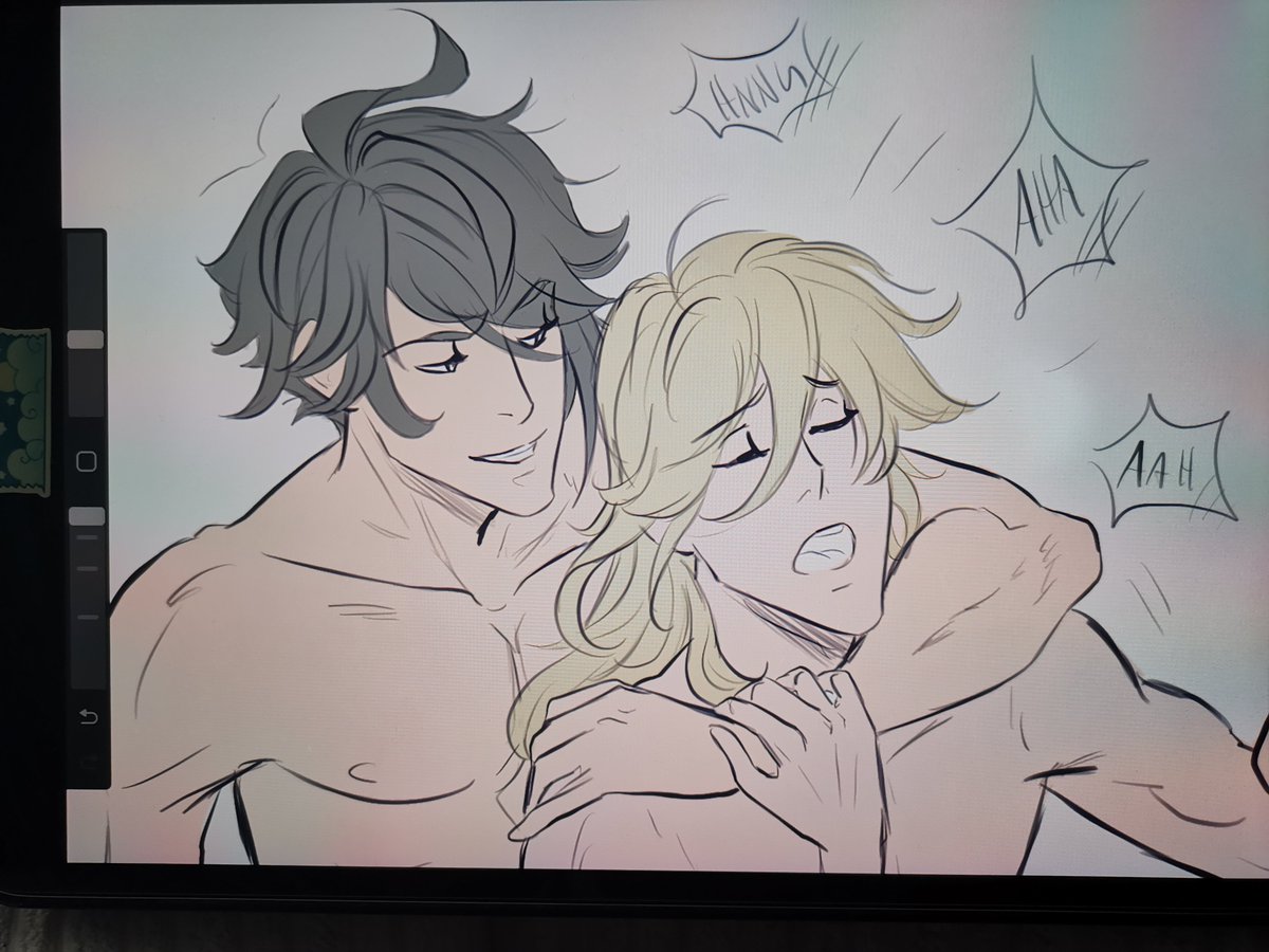 dylan_smut's tweet photo. I haven't forgotten them. 

#haikaveh WIP https://t.co/wKbNd2TNMn