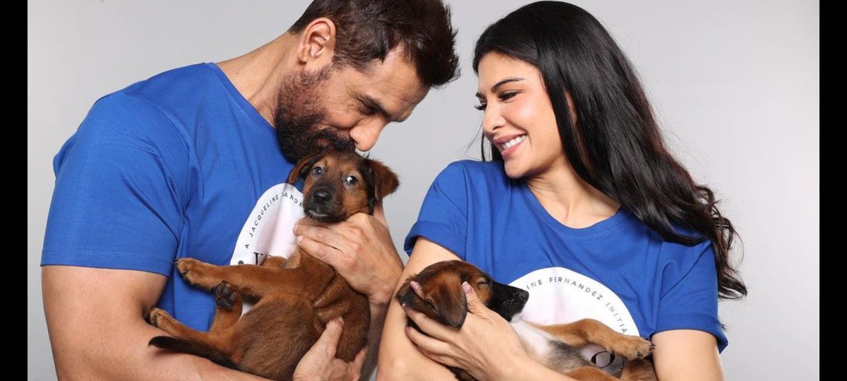 rupesh_Kakinada's tweet photo. #johnAbraham and #JacquilineFernandez ji promoting #YoloFoundation love to see them together whether it is movies or in real for a social cause https://t.co/xVzGMU05wj