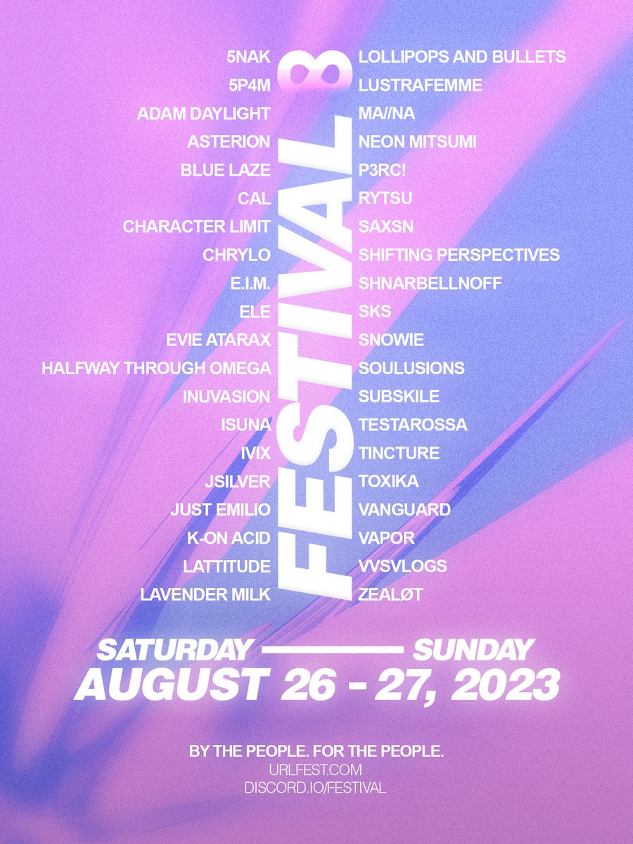 FESTIVAL tweet media