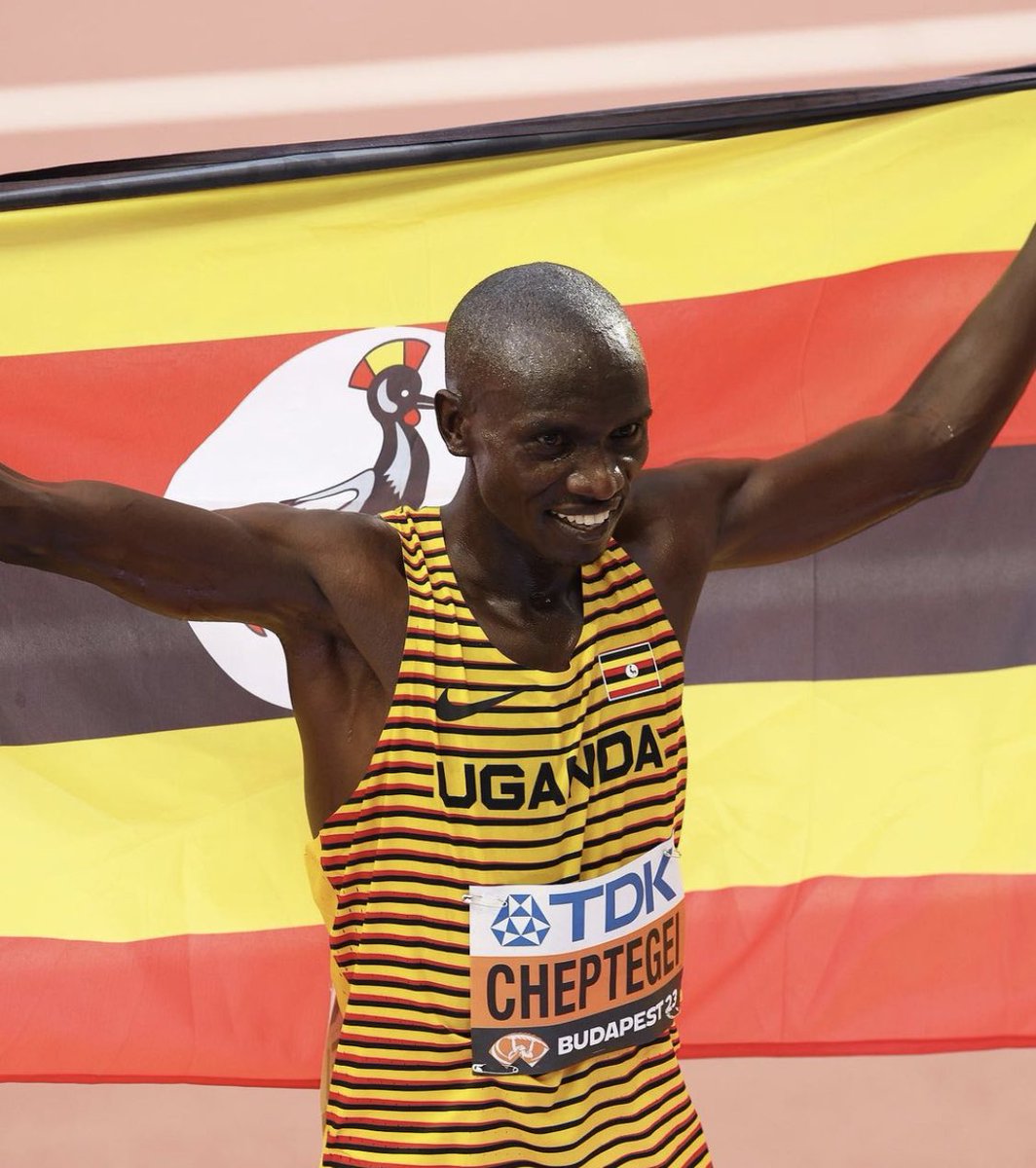 Congratulations, @joshuacheptege1, on securing your third consecutive 10,000-meter title at the 2023 World Athletics Championship in Budapest, Hungary! Your triumph resonates across Uganda, home to the majestic mountain gorilla.