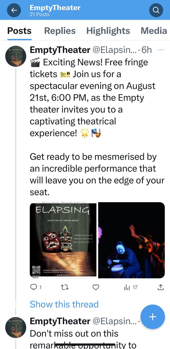 Elapsing_Edin's tweet photo. @edfringe https://t.co/qBxlTq7Ej8