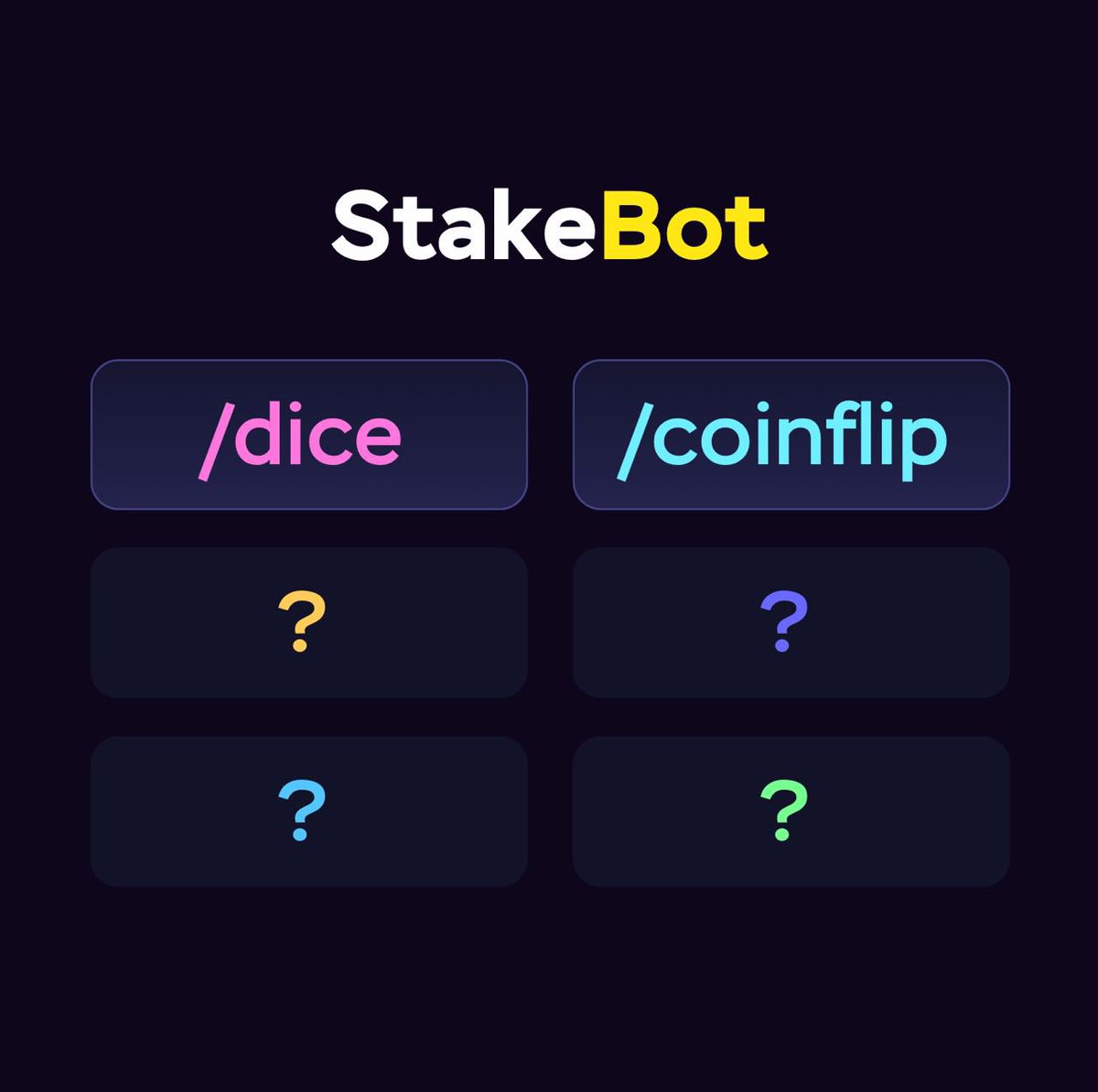 This week, the $STAKE takeover begins.

700+ Holders and we're just getting started.

Get ready for new games soon.

You ain't seen nothing yet...