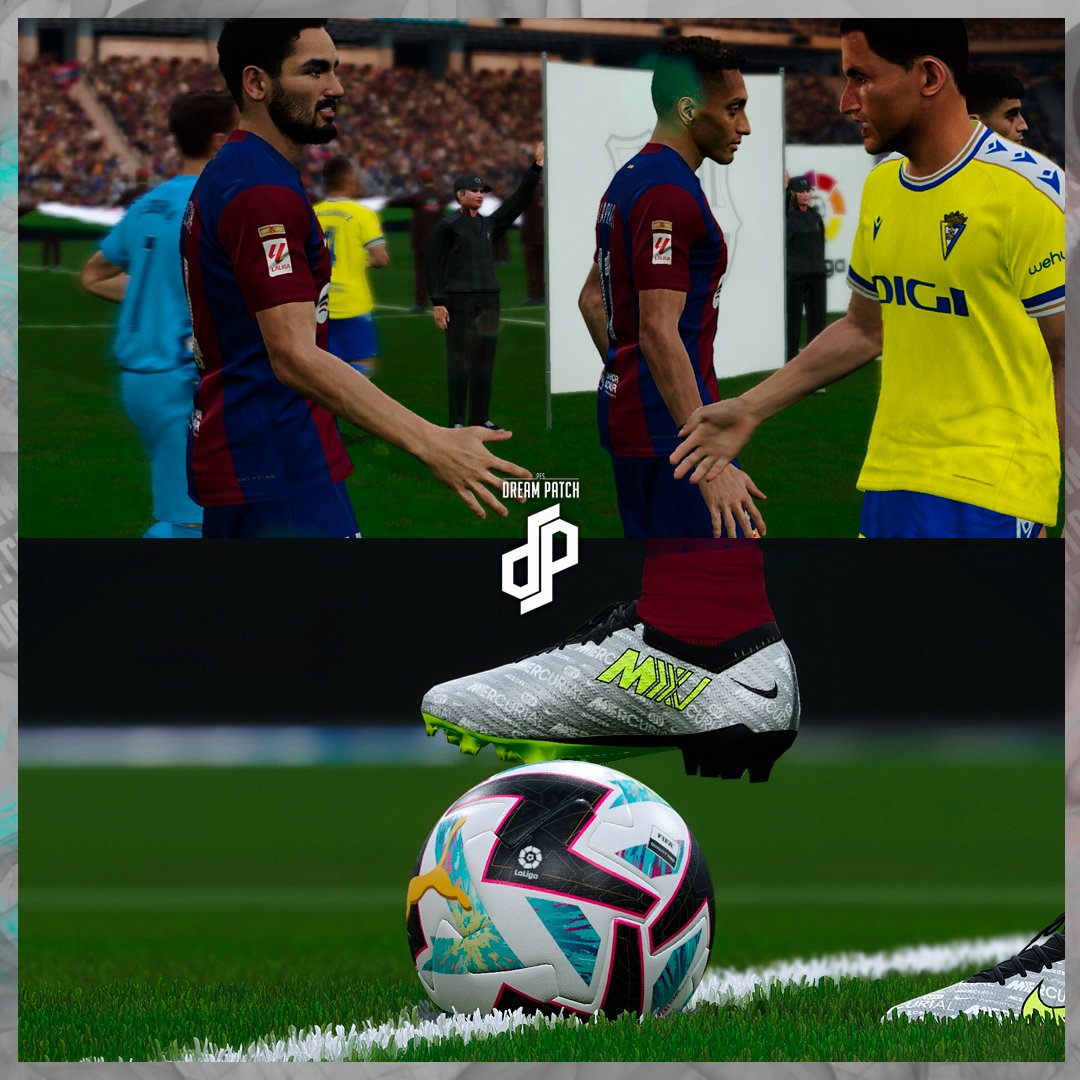 PESDreamPatch's tweet photo. ⚽️ Hoy en @PESDreamPatch #LALIGAEASPORTS
#BarcaCadiz | @FCBarcelona_ESP  @Cadiz_CF ⚽️
Solo en #PesDreamPatch #PES2021 #efootball #SeasonUpdate

NUEVA BETA en PATREON: https://t.co/lzHygsLJ6w
Soporte en DISCORD: https://t.co/NKQZ708XMF https://t.co/V3U4xqLssO