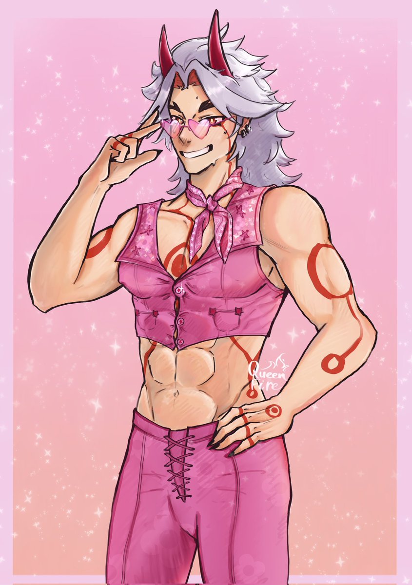 BARBIE GIRL 👹
.
.
#barbiegirl #BarbieMovie #itto #aratakiitto #genshinimpact #ittogenshinimpact #art #illustration #Barbie