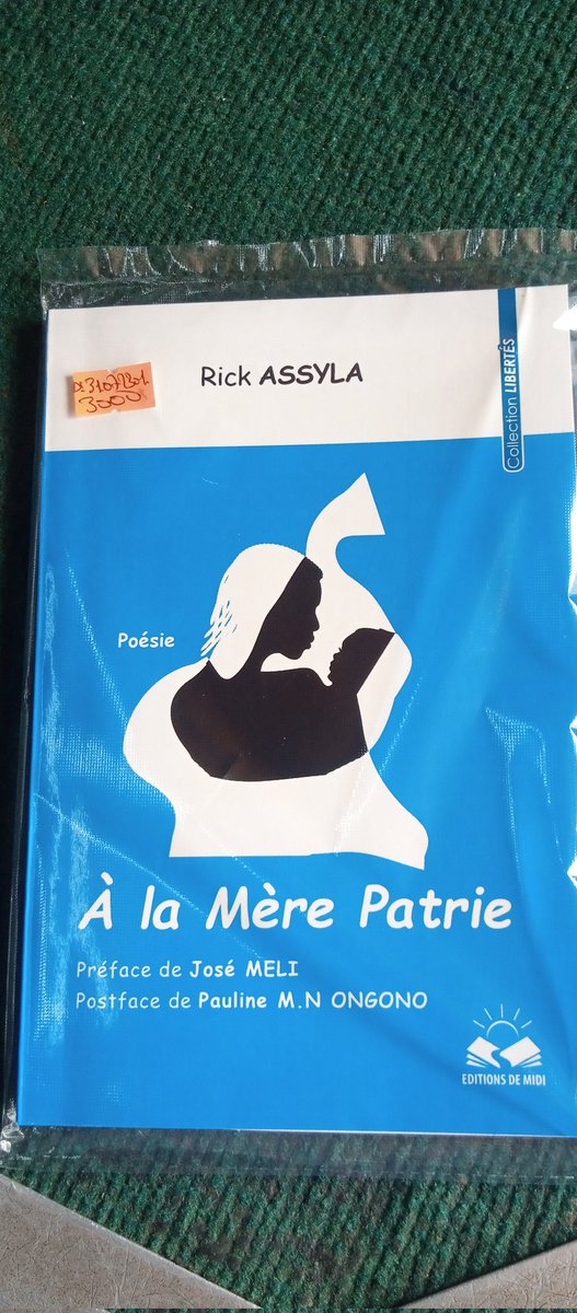 madiadeu's tweet photo. [DISPONIBLE EN LIBRAIRIE]

Le recueil de poèmes ''A la Mère Patrie'' est disponible à la Librairie des Peuples Noirs (Yaoundé, Poste Centrale en face de la SNI).

☎️ 654771031
🪀 wame/237694993747
#AlaMerePatrie💚❤️💛
#Patrie#Paix#Unité🤝🕊️
#Recueildepoemes#Poesie💥 https://t.co/u0JNcuwe3P