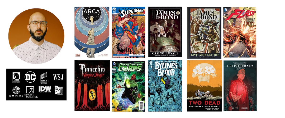 Spotlight Sunday!

Our comics team is full of amazing talent. Van Jensen,  author for <a href="/DCOfficial/">DC</a>, <a href="/DarkHorseComics/">Dark Horse Comics</a>,  <a href="/IDWPublishing/">IDW Publishing</a>, and more is using our comic books to build the EON RIFT world through master storytelling.

#Web3 #Comics #NFTComics #comicbooks