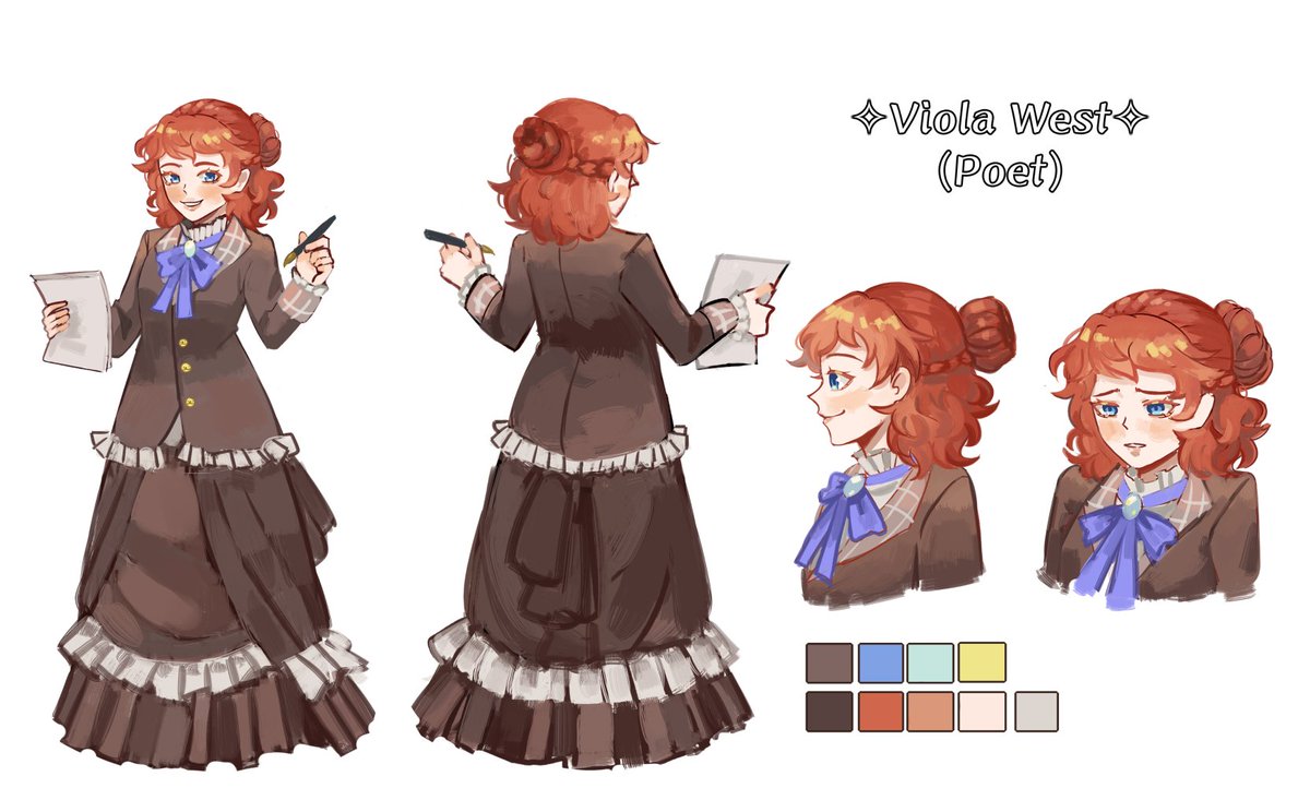 Meet the poet Viola West. What will be her fate? 

Made by the talented <a href="/LastLucief/">Luci 🌠</a> !