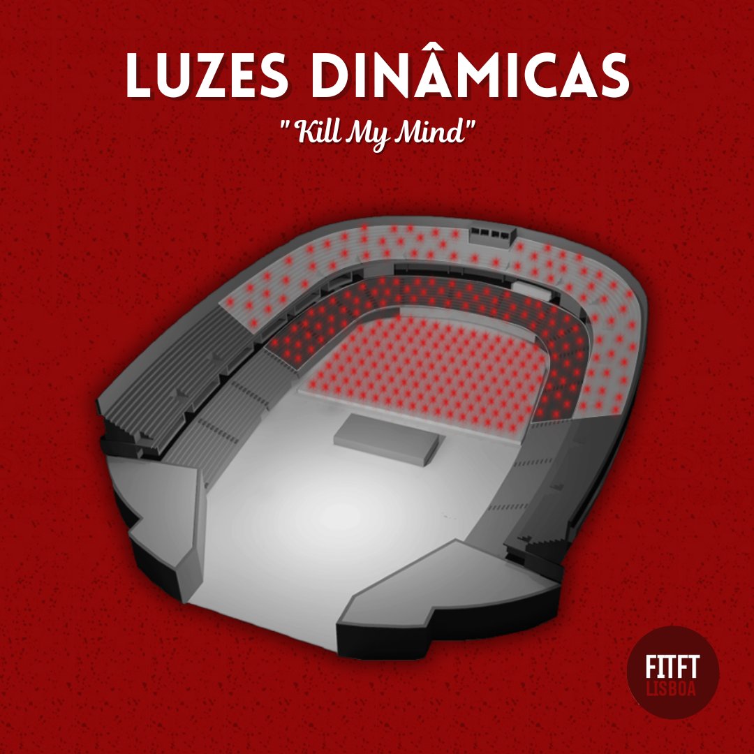 fitft_lisboa's tweet photo. 2º Iniciativa|✨🟥

Teremos uma dinâmica de luzes durante a música "Kill My Mind"!

Apenas irás precisar de um papel vermelho e do flash do teu telemóvel!

Podes ver nas imagens em que parte da música terás de levantar e baixar o teu telemóvel. 

Lê com atenção as três imagens! https://t.co/lMPJjhwHUz