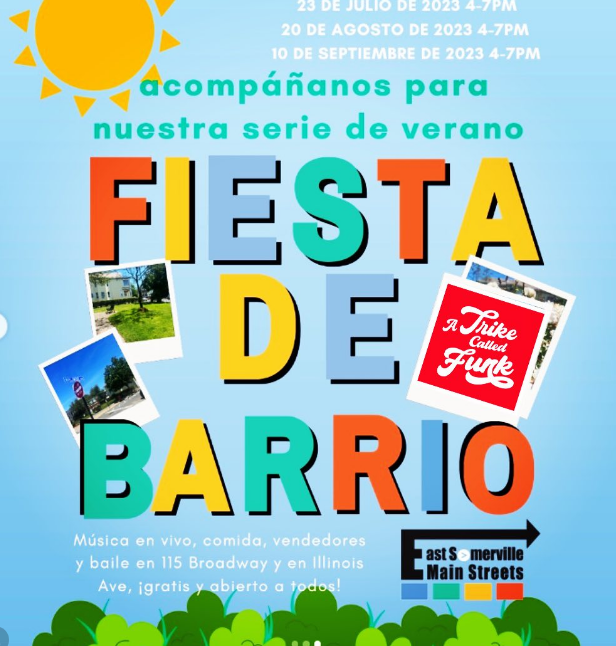 Today is the day!! Stop by Illinois Avenue in East Somerville for our second block party of the season, 4-7pm! <a href="/trikecalledfunk/">atrikecalledfunk</a> will be playing the tunes, Michette and Rincon will have delicious eats, and <a href="/SmallChangeBeer/">Small Change Brewing</a> will be pouring refreshing drinks! See you soon! 🌞🎶🌮🍻