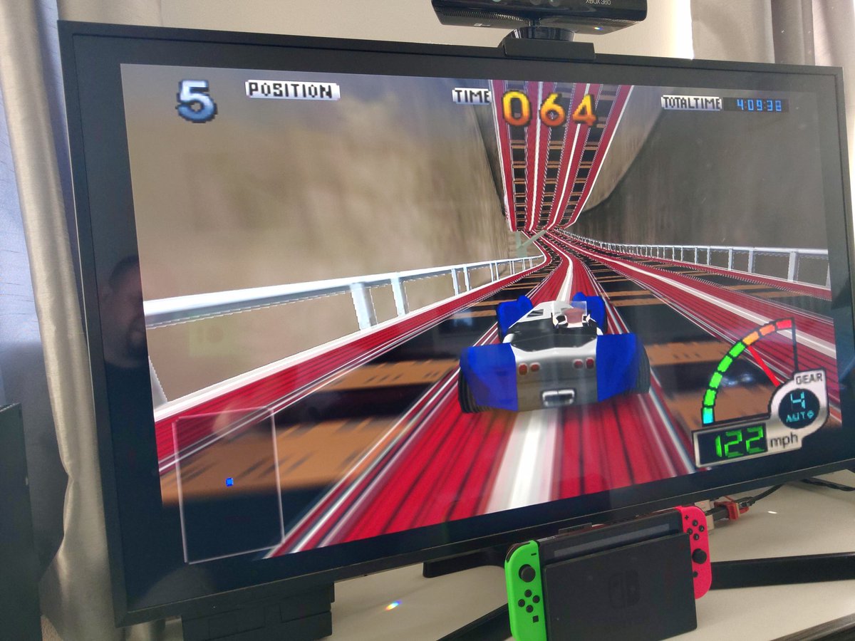 MrDJPea's tweet photo. #CaliforniaSpeed on #Nintendo64. Has it aged well - I couldn't say - I never played it back when but it's definitely a game with optimistic ideas and some very interesting track design (Especially the Silicone Valley stage!!) It isn't likely to become my favourite racer though!! https://t.co/tzxFEoQTaT