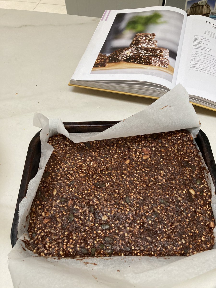 KateSherry6's tweet photo. These @DeliciouslyElla espresso protein bites are so insanely tasty. Easy to make too, the only difficult bit is somehow not eating all the chocolatey-coffee date purée halfway through 😋 🪴 https://t.co/8aMwTM4QC6