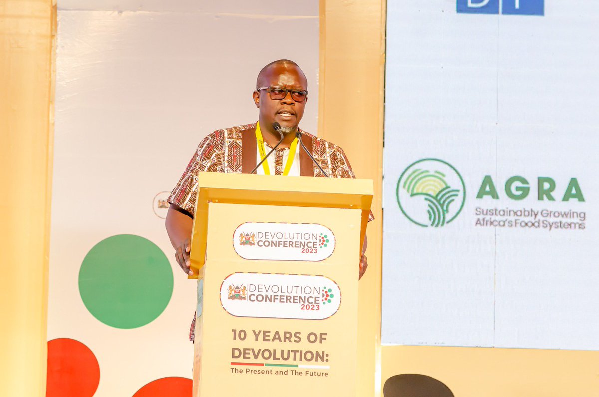 Conomore's tweet image. Was honored to have moderated a panel on “Good Governance for Equitable and Sustainable Development” at the just concluded biennial #DevolutionConference2023. Having attended all the devolution conferences since 2014 and preferring to support behind the scenes, this was an…
