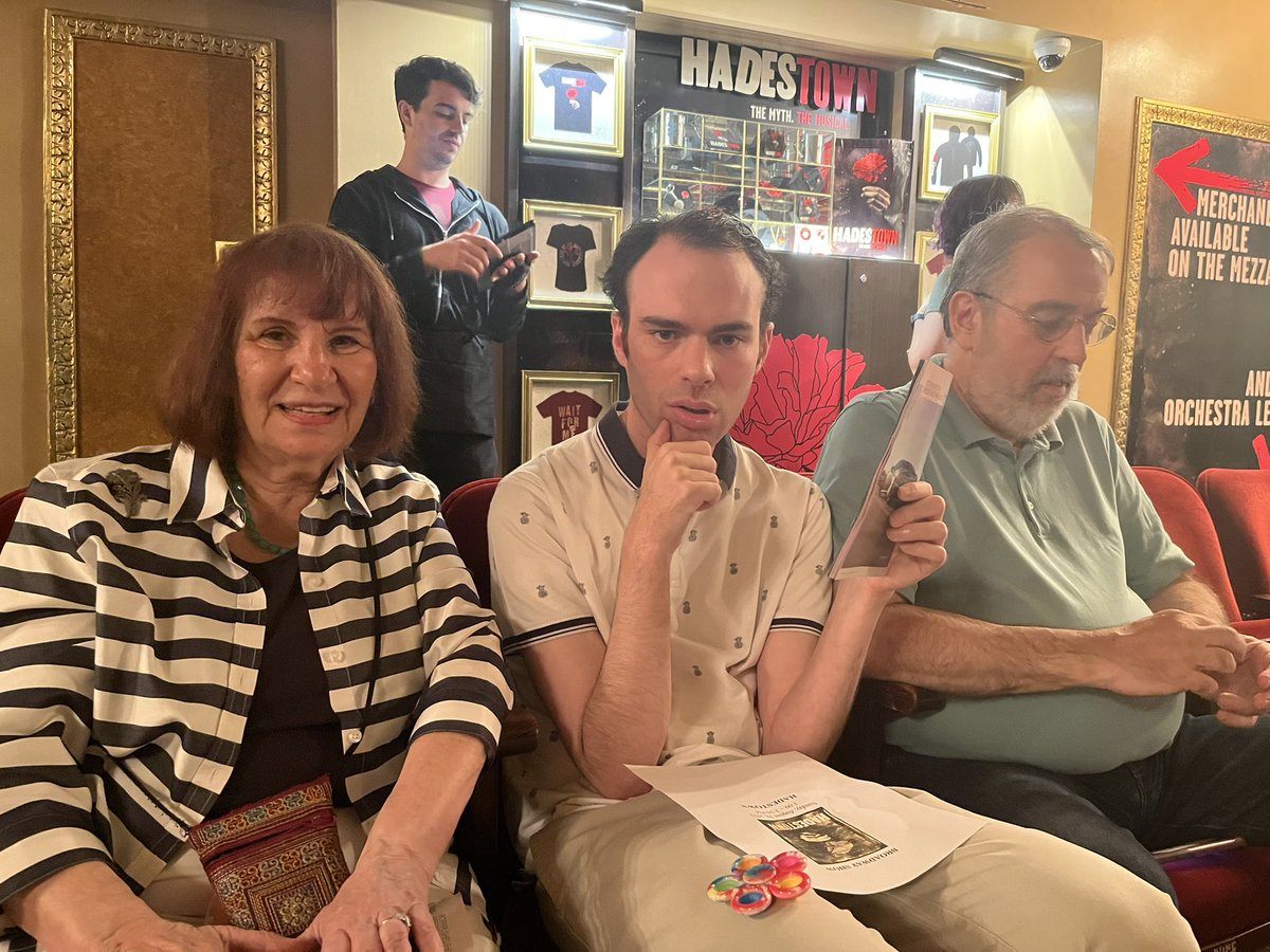 TDFNYC's tweet photo. Getting families into the theatre and spaces they haven’t always had #access to before is ✨ magic ✨ 

#AutismFriendlyPerformance #TDFAccess @hadestown https://t.co/1IvILKHtaE