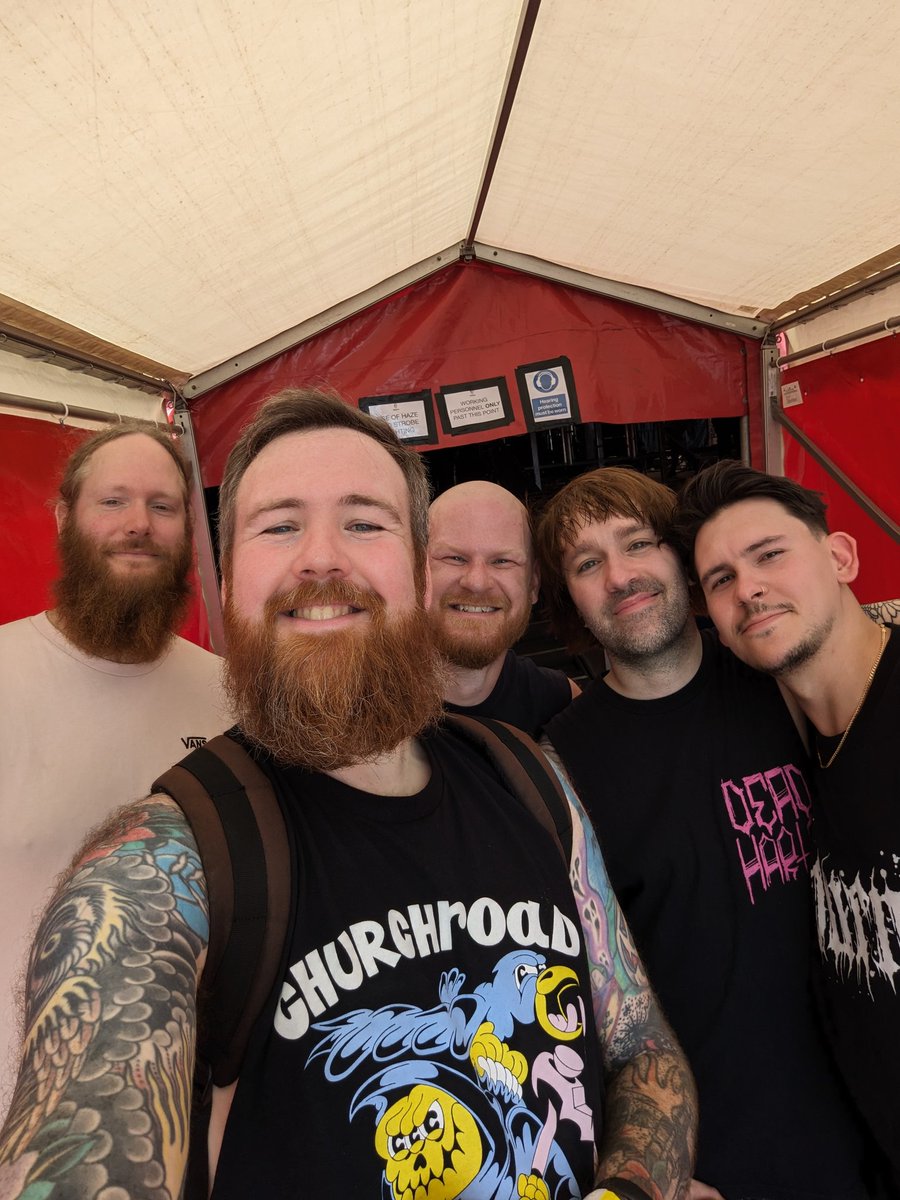 Thank you so much to anyone that dragged themselves out of bed to come watch our set at <a href="/ATGFestival/">ArcTanGent</a> yesterday. It meant the world to us and we had the best time. If you enjoyed it and want to see more, our next show is September 9th in London with fellow ATGers <a href="/BlanketOfficial/">blanket</a>!