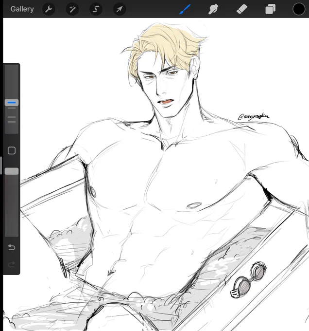 rkgk he wants to relax 🛁 