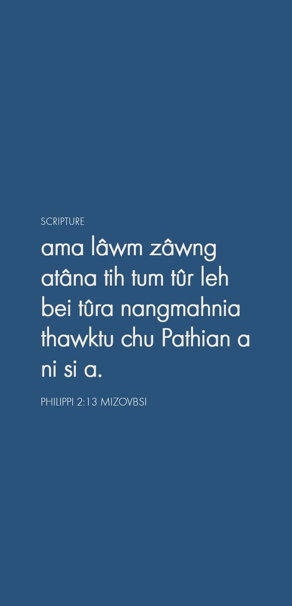Mizo Bible tweet media