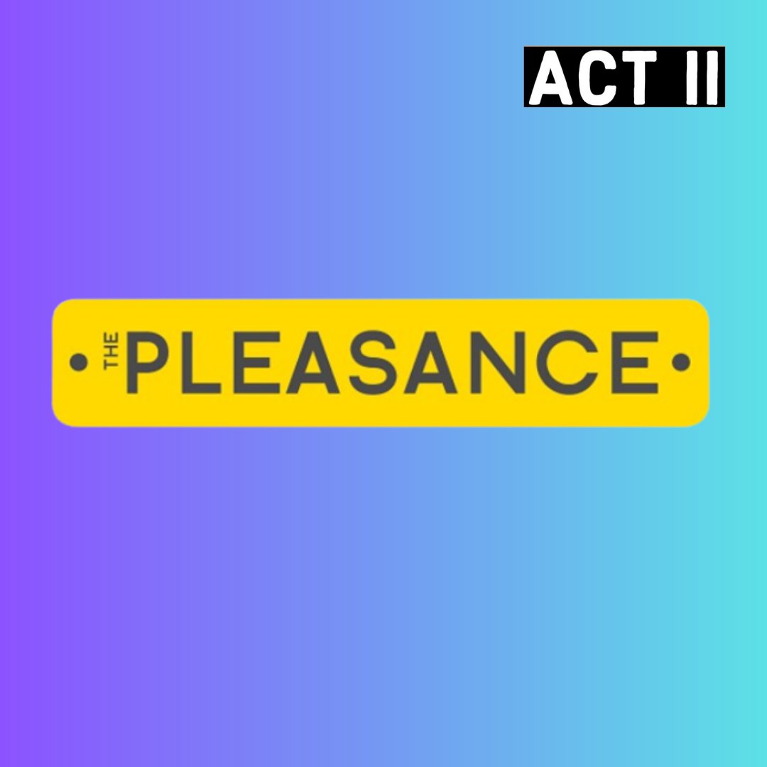 Tomorrow we’re taking over @thepleasance for ONE WEEK as part of @act2festival ‘s summer residency programme to develop our new show #secondlife @orltheatre 

We’re so excited!!

Stay tuned…🪩🕺🌱✨