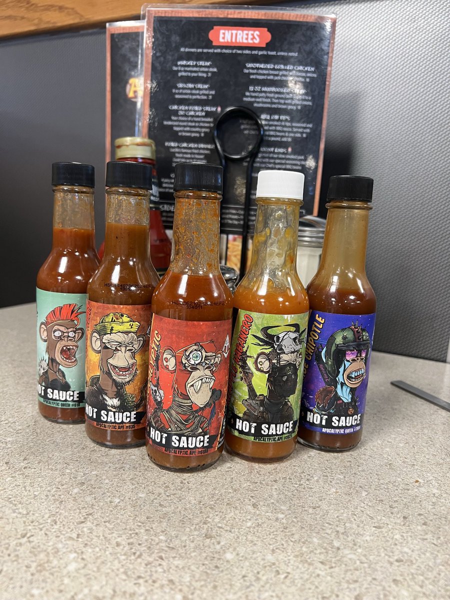 <a href="/localcryptogod/">localcryptogod - Westie🦁</a> <a href="/Jarritos/">Jarritos</a> Some <a href="/HypeHotSauces/">Hype Sauces</a> would go good with those tacos