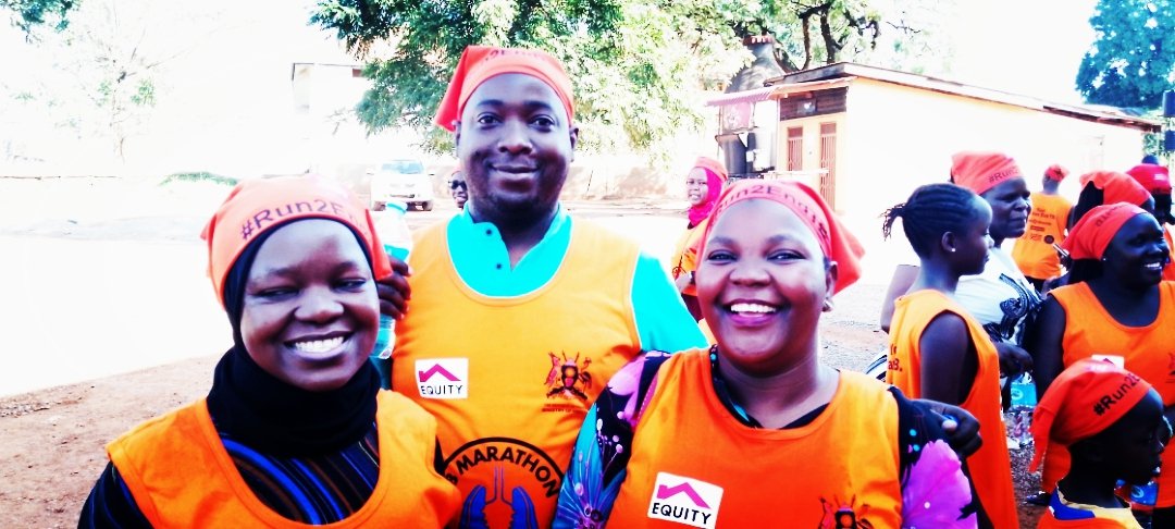 ummb_i's tweet photo. @ummb_i staff led by the HR/training manager participated in the 2nd TB marathon at the @MinofHealthUG Headquarters while the Communication specialist with IUIU HC II & Saidina Umar HC II, facility incharge's represented in Mbale on the same cause.
#Run2EndTB https://t.co/hbebVj2zoP