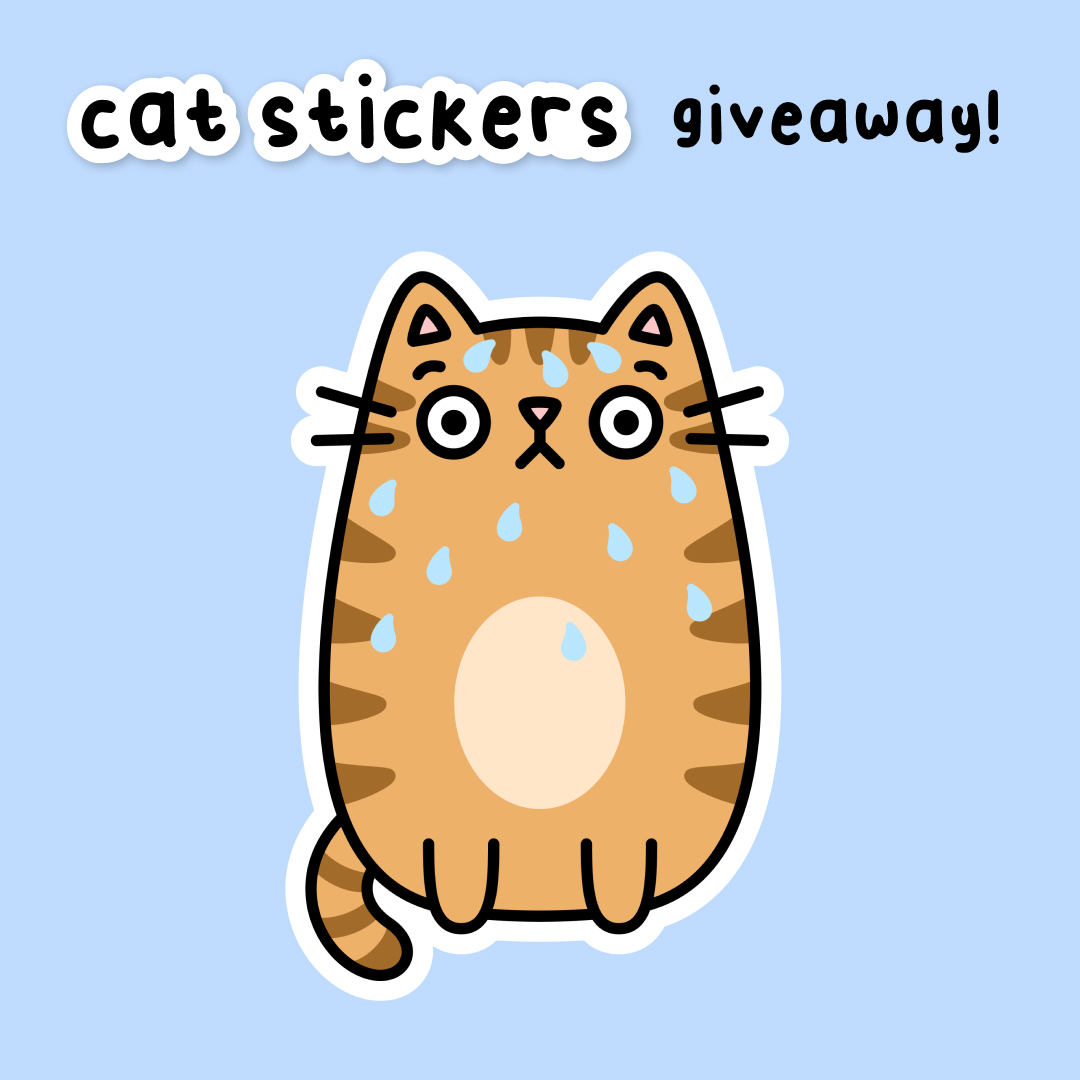 ✨😺 NFT GIVEAWAY 😺✨

Win a Jitters Cat Sticker:
1⃣ Follow <a href="/catstickersnft/">Cat Stickers</a>
2⃣ Like &amp; retweet
3⃣ Tag 2 friends
4⃣ Comment your WAX address

⏳ Competition ends 23 August 2023

#WAXFAM #WAXNFT #NFTartist #NFTGiveaway #FreeNFT $WAXP #NFT