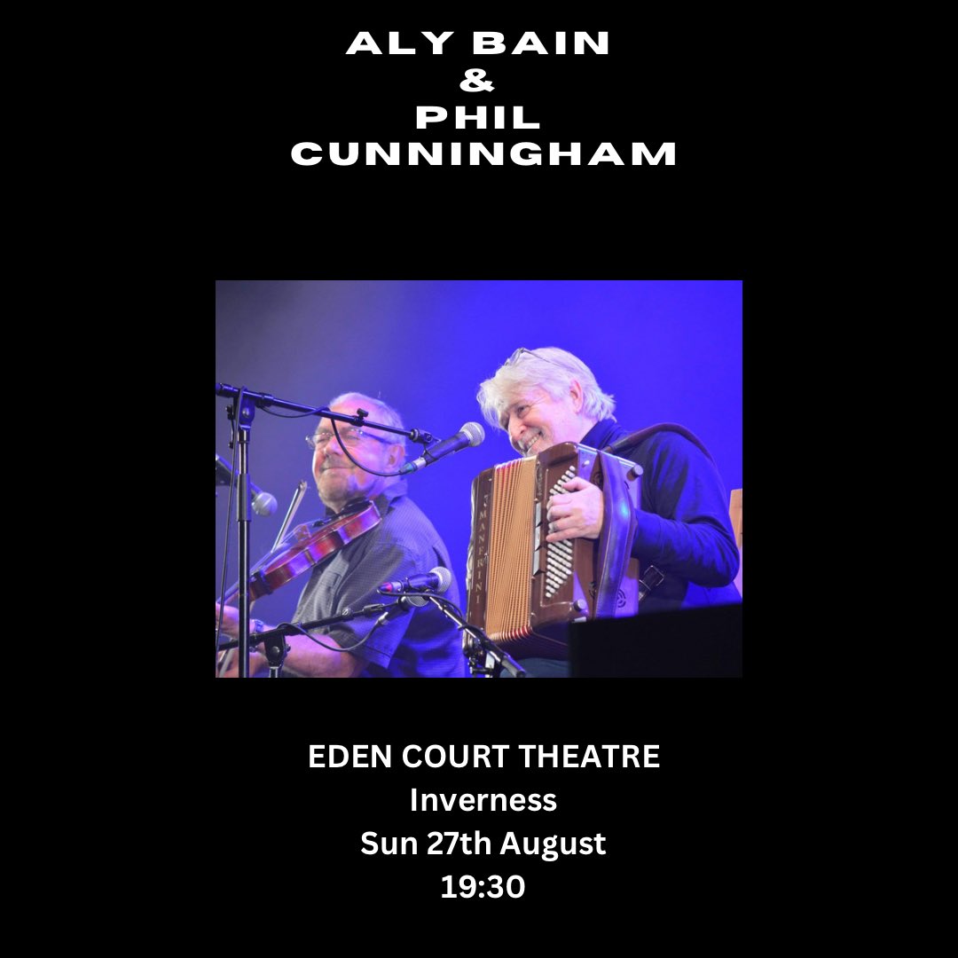 "The boys are back in town!!"
Looking forward to seeing you next Sunday 27th
Full tour list:
philcunningham.com