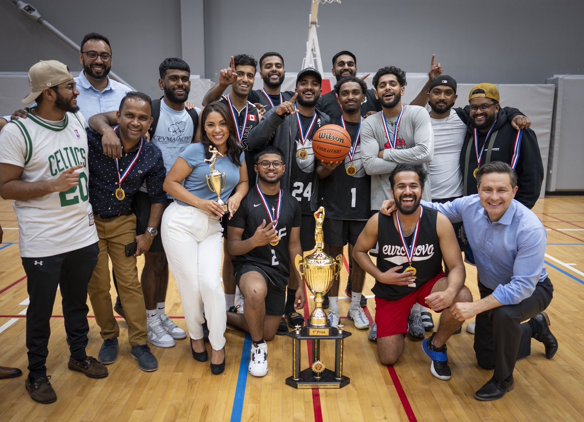 PierrePoilievre's tweet photo. The young ballers at the Kerala Christian Ecumenical Churches inter-youth basketball final have top game.

Congratulations to all the teams who were part of this year's successful tournament! https://t.co/hXvl2qKI6z