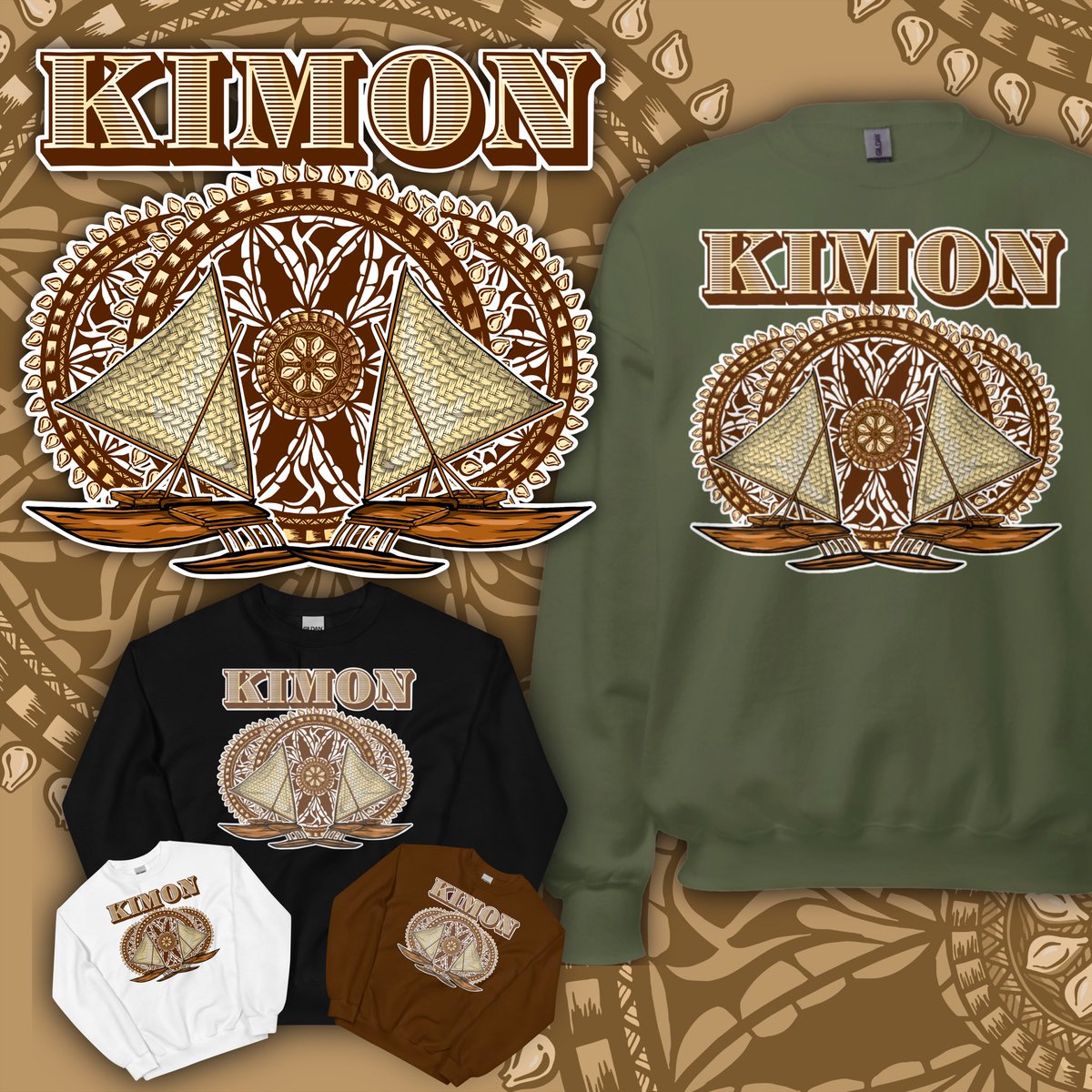 Kemem design for Kimon Bokmij, Jr.

Kommol tata Tollina for trusting and supporting KUJ Arts🙏🏽
