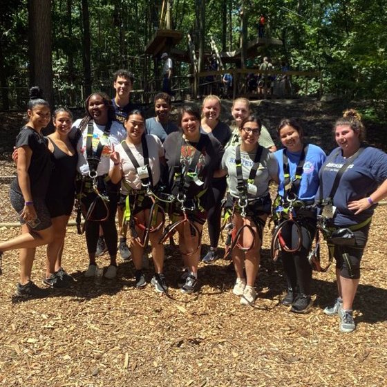 Our student leaders in AMP returned to campus early for training, team building, and to assist with the late-night programs for Orientation. We hope everyone is excited to be back on campus and ready for an awesome year!