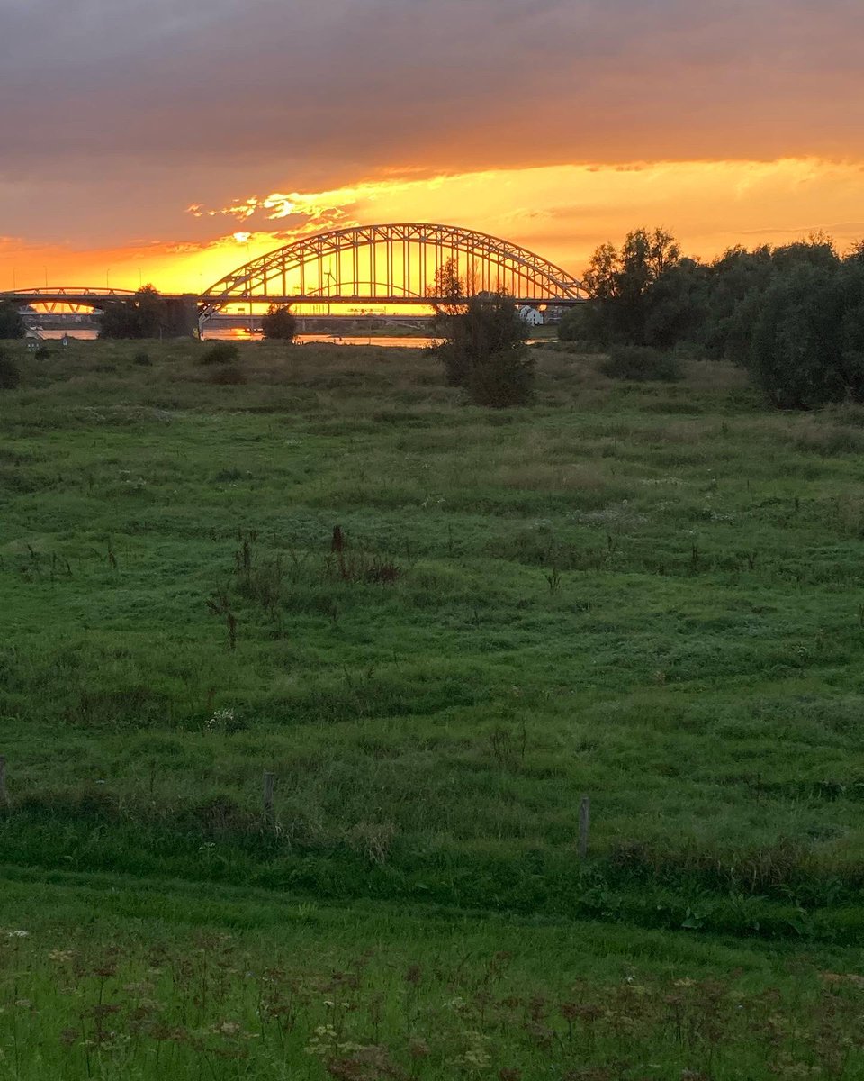 Mooie afsluiting van een fijne dag.