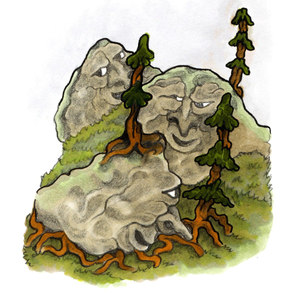 AriusZiaee's tweet photo. Mountain Top Moss Rock Trio https://t.co/CN3BWih6mE