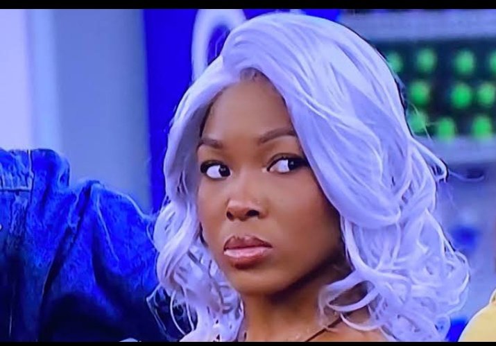 AdaorableN's tweet image. Aside dragging ehhh, nothing would have made Vee save a guy over a for especially if it&apos;s Tbaj. The babe get sense abeg #BigBrotherNaija #BigBrotherNaijaAllStars