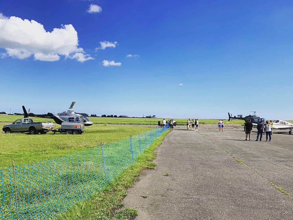 phireflyfire's tweet photo. We’ve been celebrating World Helicopter Day today along with @Polarhelicopter at their fabulous fly-in and BBQ. The weather was glorious and there was plenty of flying activity! #bellhelicopter #fire #firefighter #piperaircraft #firecover https://t.co/cNmhsh4Ykx
