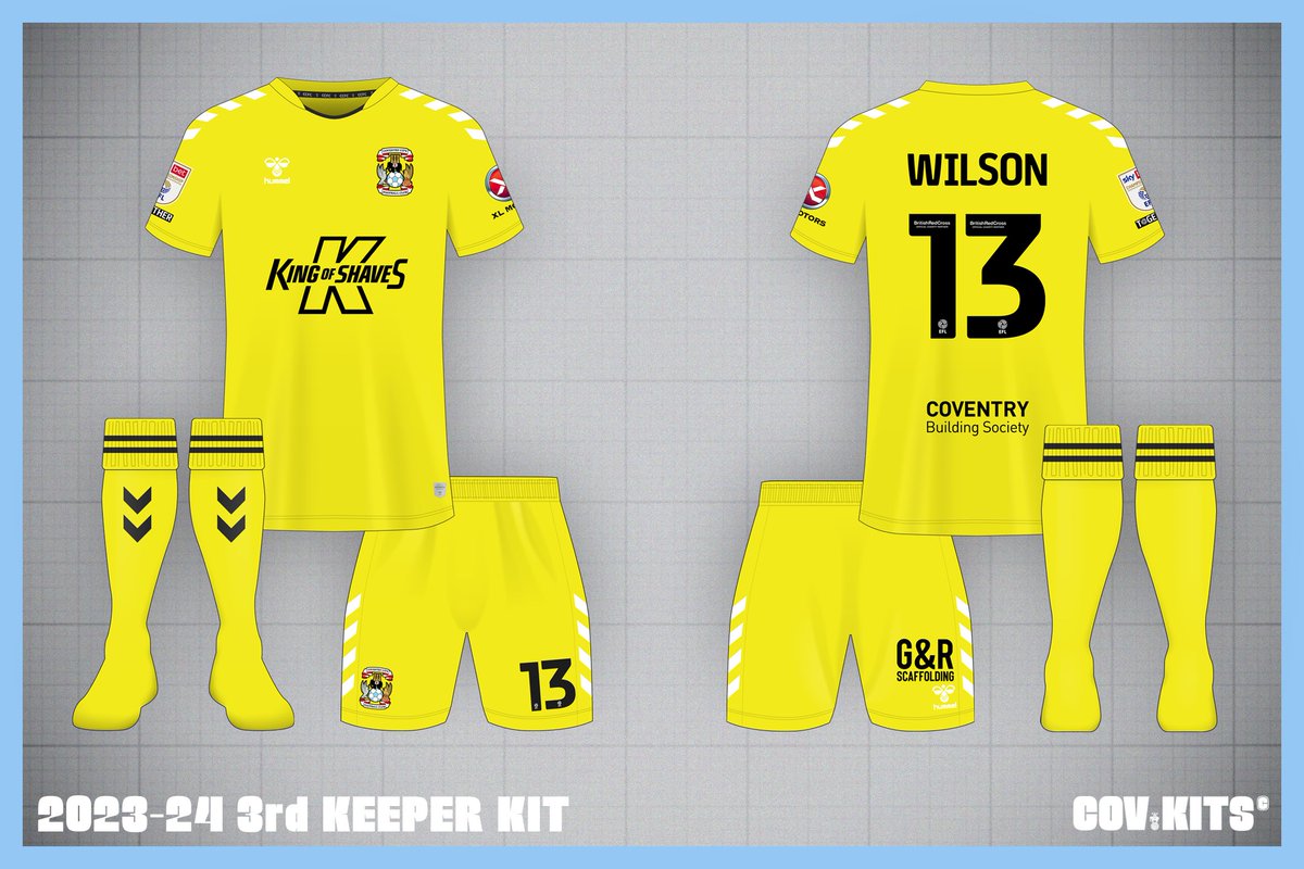 Another new kit was worn yesterday. From what I have seen this is City's new 3rd keeper kit.
No announcement for it, like the green 3rd gk kit last season it just arrived!
Looks like elements from last season's keeper kits in a new colour. 
The away kit looked great too! #pusb