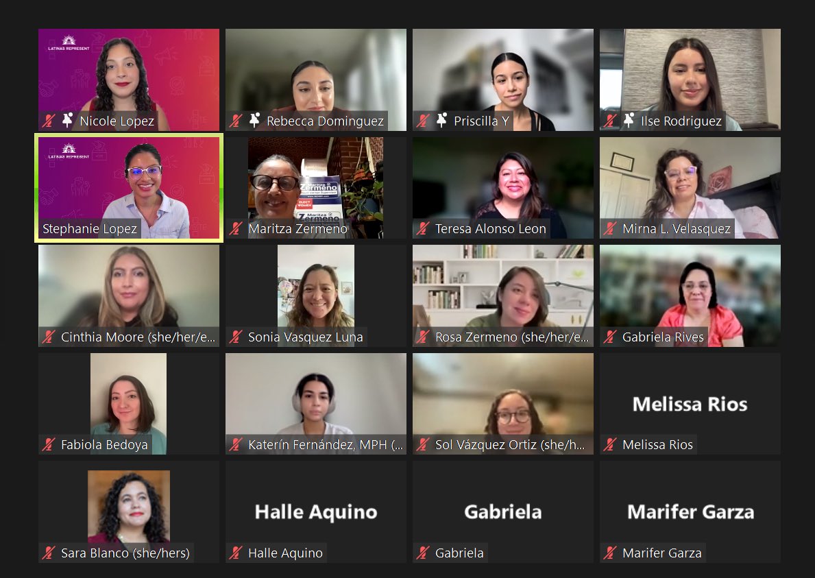 LatinasRep's tweet photo. Spending #NationalLatinaDay training Latinas to run for office and manage campaigns! ππΎ #LatinasRepresent #LRMasterClass https://t.co/MOb95nFL8V