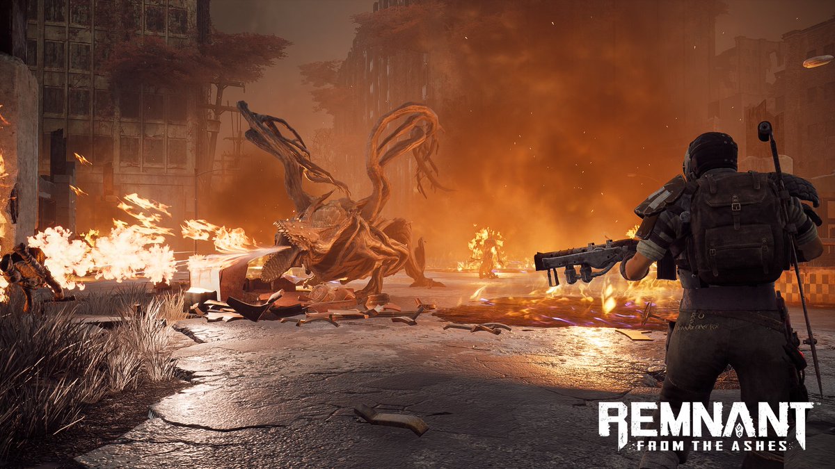 Remnant_Game's tweet photo. 4 years ago today, Remnant: From the Ashes (aka Remnant 1) released on PC, PlayStation 4 and Xbox One!  🙌 

What’s your favorite memory of the game? If you have any Remnant 1 screenshots or fan art, share them with us to help take us down a trip down memory lane! https://t.co/QkH6uuxoPE